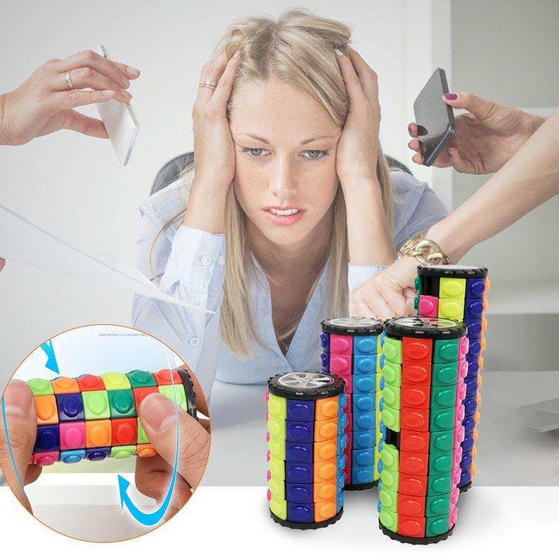 Linyi toy Puzzle Würfel Bunt / Mehrfarbig 14 Jahre - Bild 3