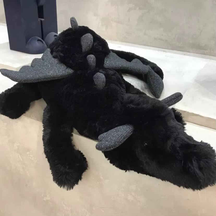 XUYUAN Onix Drache als schwarzes Deko-Ornament für dein Wohnzimmer oder deinen Schreibtisch - Bild 2
