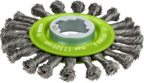 Bosch Scheibenbürste Heavy for Inox X-LOCK, gezopft, rostfrei, Durchmesser: 115 mm, Stärke: 0,5 mm - Bild 2