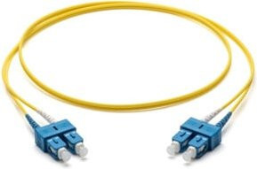 Corning LWL-Patchkabel SC/SC OS2 9/125 in Gelb, Länge: 3 m - Bild 1