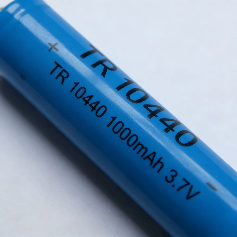 Wiederaufladbare nunuoey 10440 Lithium-Batterie in AAA-Größe, 3,7V, 1000mAh, Blau - Bild 2