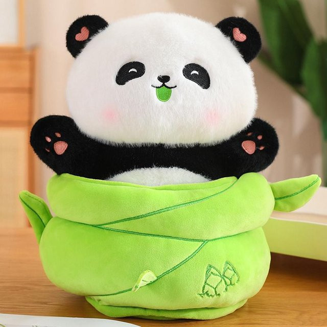 Yiran Health & Beauty Panda Weiches Plüschtier, 30cm - Bild 1