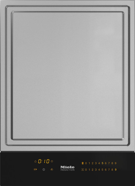 Miele CS 7632 FL SmartLine-Element mit induktionsbeheiztem Teppan Yaki, flächenbündig, Grau - Bild 1