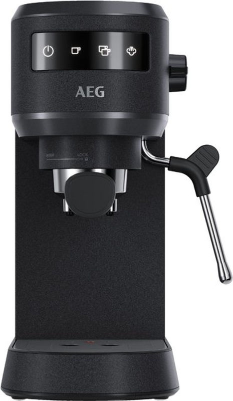 Siebträgermaschine EC6-1-6BST in Schwarz und Edelstahl - Bild 4