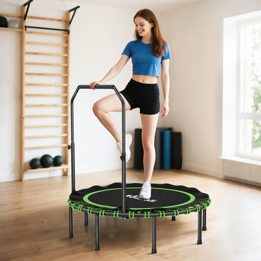 Aosom Sportnow Fitness Trampolin, klappbar, Ø122 cm - Bild 2