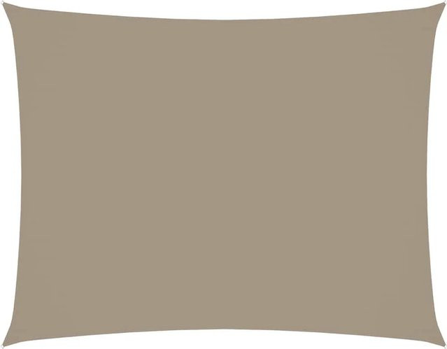 Furnicato Sonnensegel aus PU-beschichtetem Oxford-Gewebe, rechteckig, Taupe, B: 600 cm, T: 300 cm - Bild 1