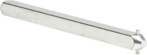 ABB OXP12X185 Welle in Silber, Wellen-Durchmesser: 12 mm, Länge: 185 mm - Bild 1