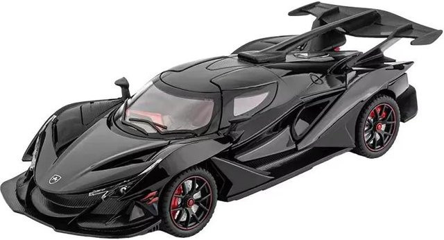 Linyi toy car 720S Apollo Ie Legierungsmodell, 1:24, mit Licht und Sound, ab 14 Jahren - Bild 1