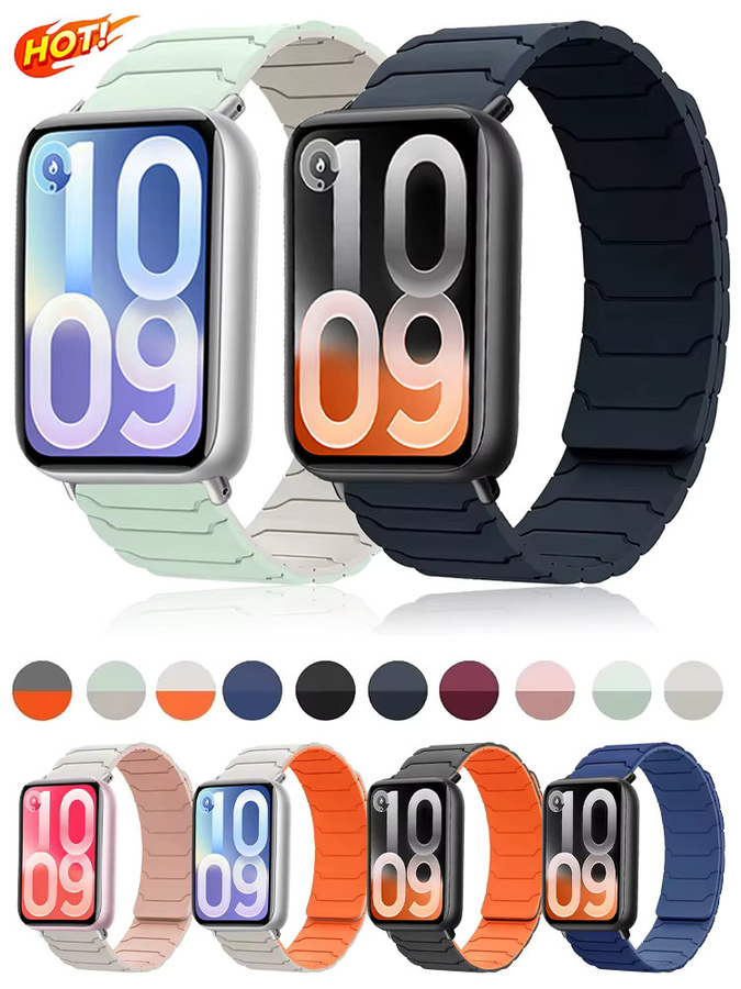 ZHANGU Uhrenarmband Silikon, Schwarz, Unisex - Bild 7