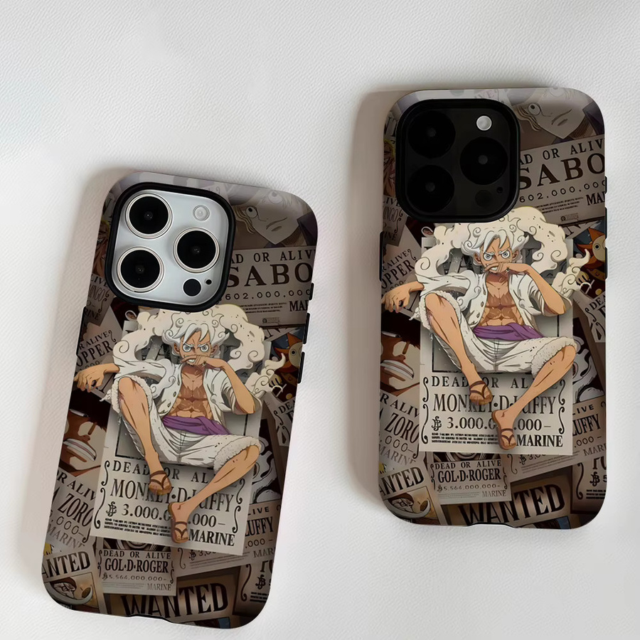 One Piece Bounty Poster Handyhülle mit Magnetfunktion für iPhone 17 16 15 14 Pro Max Plus, Tough Case, Mehrfarbig - Bild 5