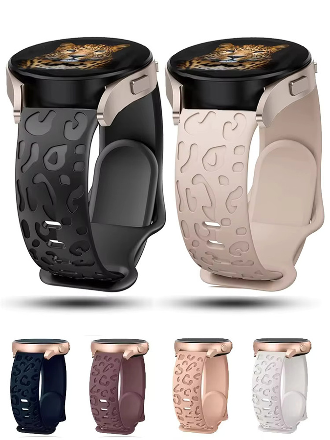 Uhrenarmband Leoparden-Schlaufenarmband, 20 mm, für Samsung Galaxy Watch, Huawei GT 2 2e - Bild 2