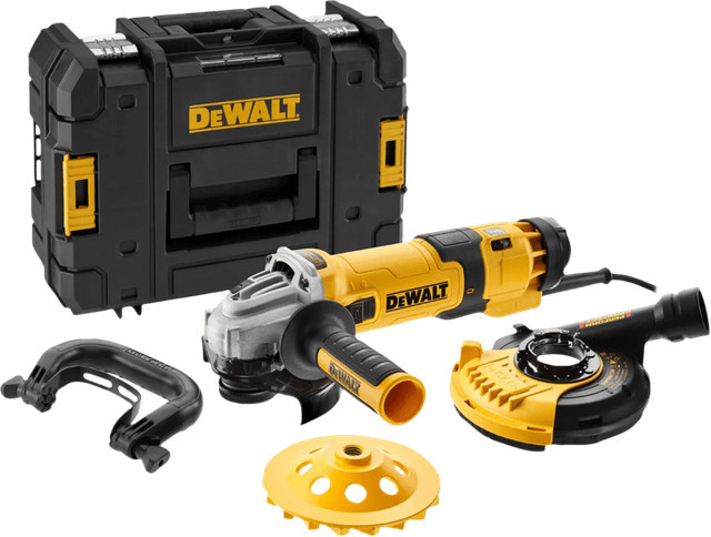 DeWalt Winkelschleifer DWE4257KT-QS, 1500W, 125 mm, Gelb - Bild 1