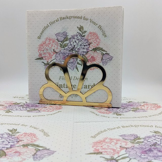 GUANYAO Seidenpapier mit weißem Blumenmuster, bunt bedruckt, 20 Stück - Bild 1