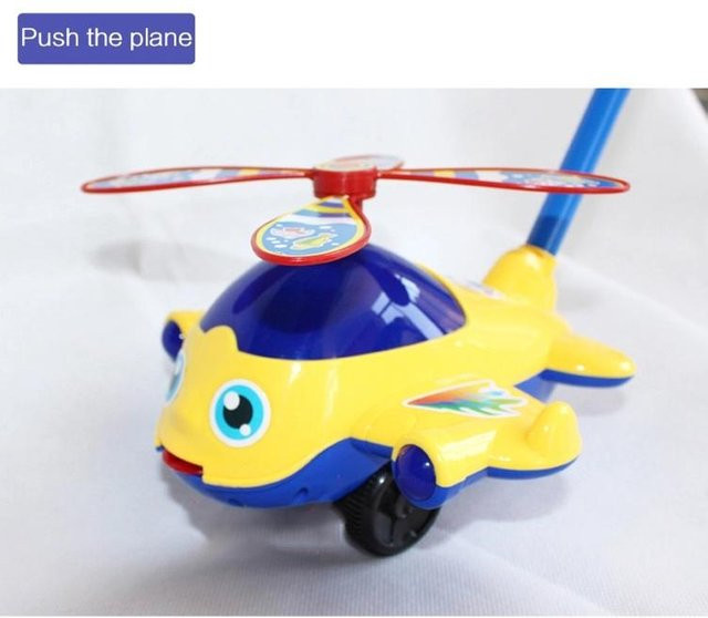 Fashnics Lauflernspielzeug Flugzeug Auto Schiebespielzeug 4–6 Jahre - Bild 1