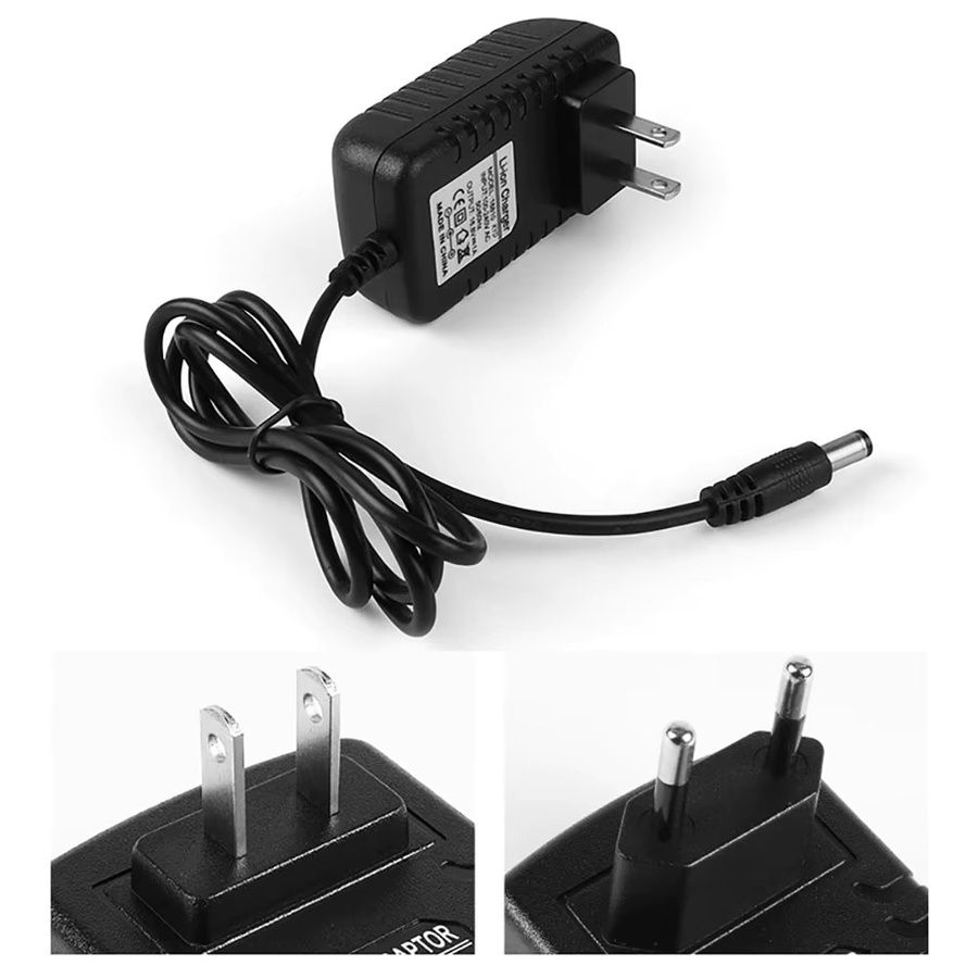 Lamakoki AC/DC-Adapter Ladegerät 30V 500mA 0,5A in Schwarz - Bild 3