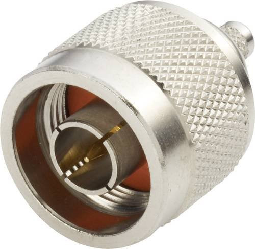 Amphenol N1121A1-NT3G-1-50 N-Steckverbinder Stecker gerade silber 50 Ohm - Bild 1