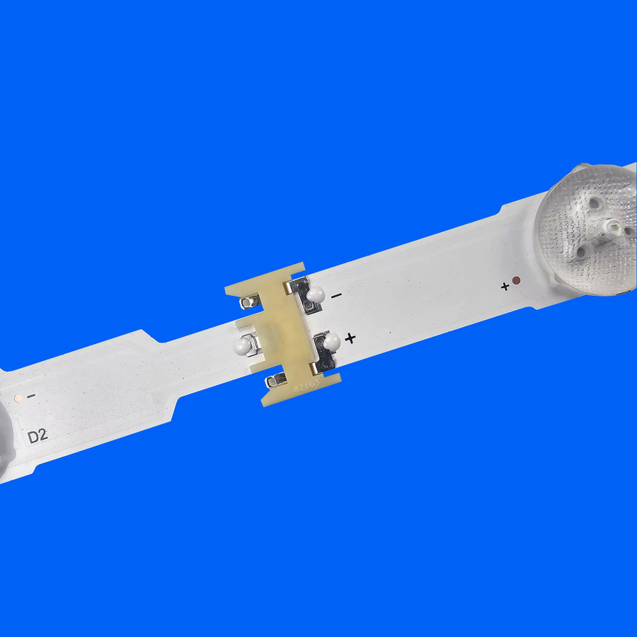 LED Hintergrundbeleuchtungsstreifen in Weiß für Samsung TV Modelle UE65KU6000K UE65KU6020K UE65KU6079U UE65KU6095U UE65KU6100K UE65KU6100W UE65KU6170U UE65KU6175U - Bild 1