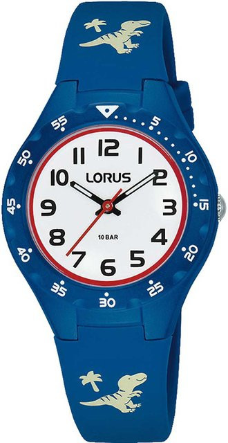 Lorus Kinderuhr, Analoguhr, Quarz, Kunststoff, Weiß, 30 mm, 10 ATM - Bild 1