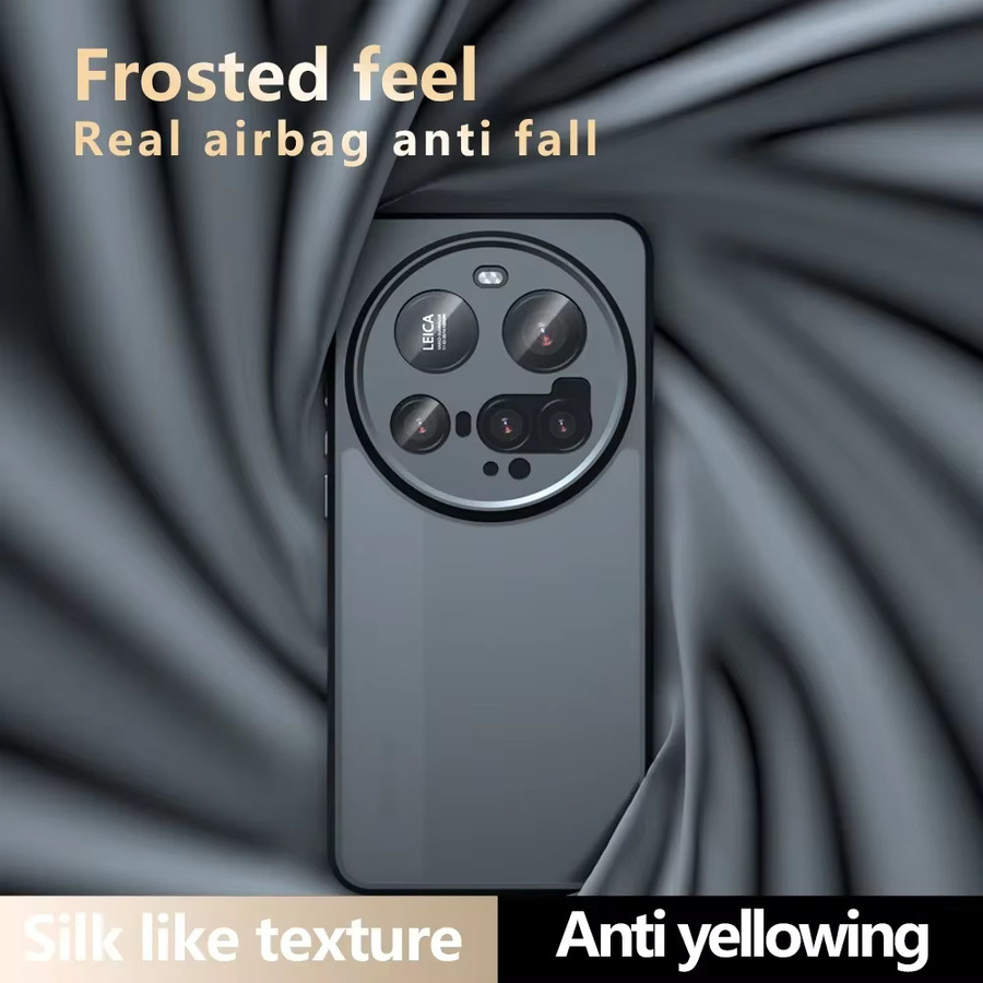 Stoßfeste Airbag-Schutzhülle für Xiaomi Redmi Note 14 Pro Plus 4G 5G, 14C und 13C, transparente matte Weichhülle - Bild 4