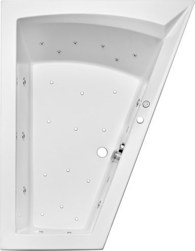 OTTOFOND Whirlpool-Komplettset Galia I in Weiß mit Farblichttherapie, B/H/T: 100 x 170 x 50 cm - Bild 1