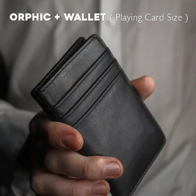 Orphic+ Spielkartenformat aus Leder für Zaubertricks, Gimmicks - Bild 1