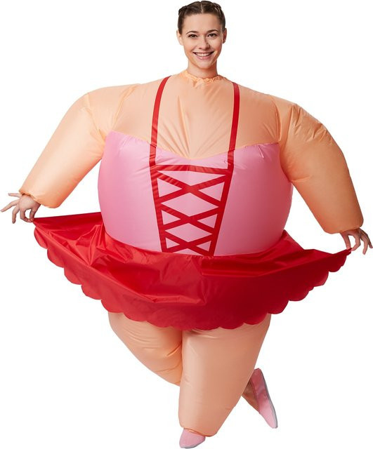 tectake Selbstaufblasbares Kostüm Ballerina - Bild 1