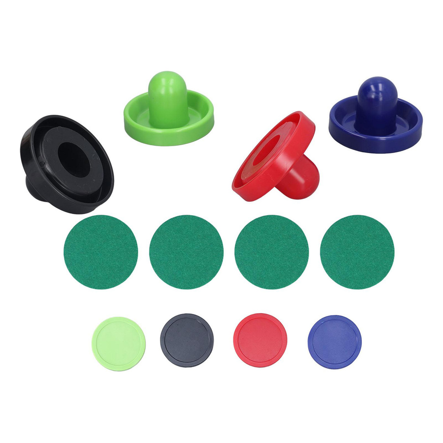 TOMTOP JMS Air Hockey Zubehör 12-teiliges Set Pusher Pads und Pucks - Bild 3