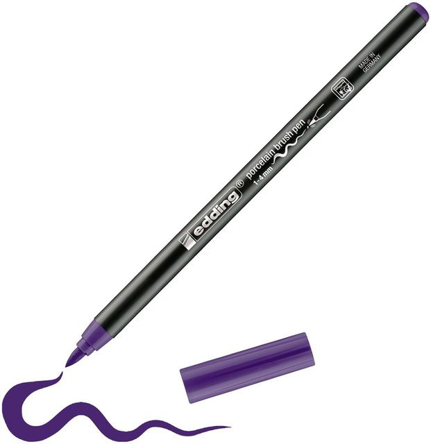 edding 4200 Porzellan-Brushpen in Violett - Bild 1