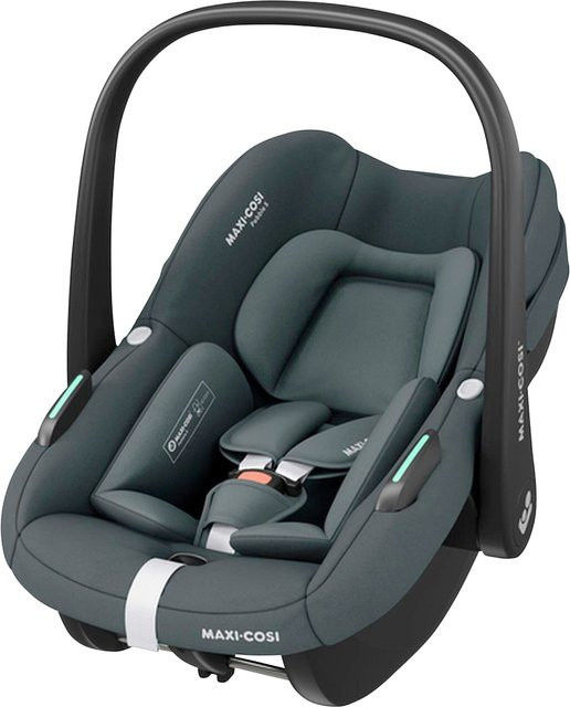 Maxi-Cosi Kindersitz-Set Pebble S Babyschale, Pearl S Reboard Kindersitz und FamilyFix S Isofix-Basis in Grau - Bild 1