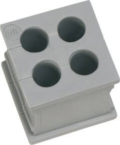 icotek Kabeldurchführungstülle KT 4/5 Schwarz - Bild 1