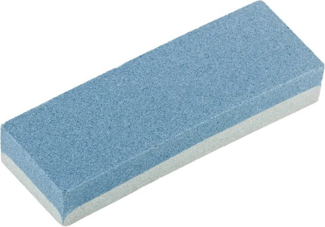 LUX-TOOLS Schleifstein in Blau B/T/H: 15,0 x 5,0 x 2,5 cm - Bild 1