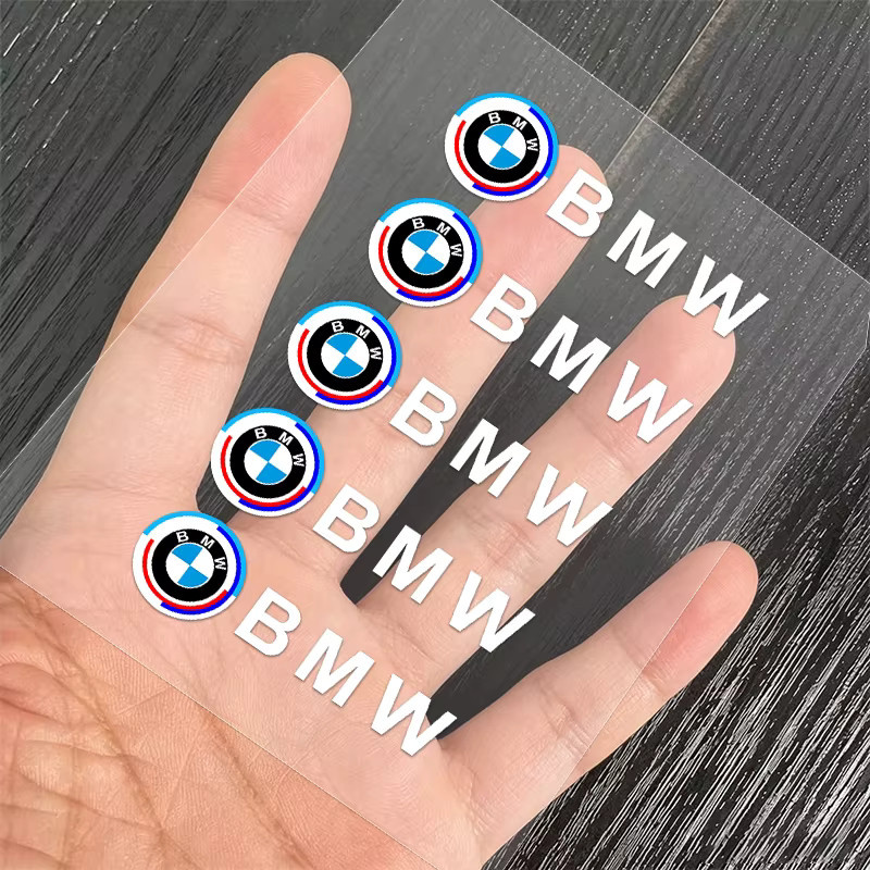 BMW Auto Zentralsteuerungs Aufkleber Emblem Set Wasserdicht für F30 F10 E90 F20 E46 E60 E70 E39 E36 G30 - Bild 6