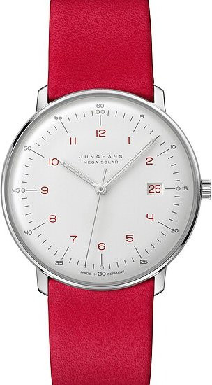 Junghans Mega Max Armbanduhr, Solar, Edelstahl, 38 mm, Damen - Bild 1