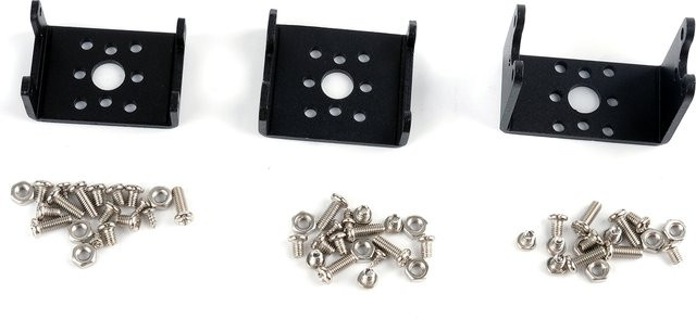 Stemedu STS3215 Servohalterung, Metall, Schwarz - Bild 1