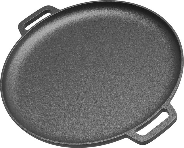 Wiltec Feuerpfanne aus Gusseisen in Schwarz, Durchmesser: 34,5 cm - Bild 1