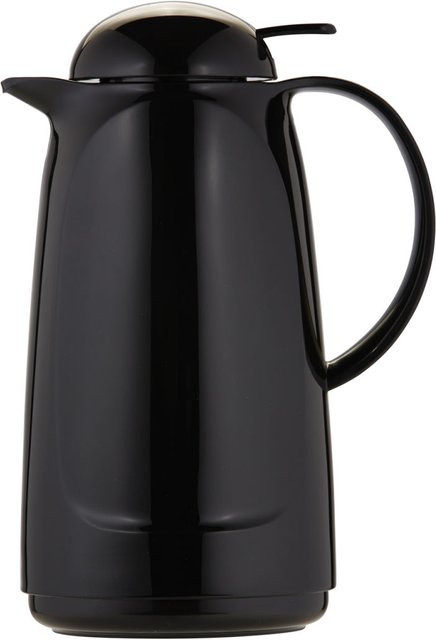 Helios Isolierkanne Schwarz, 1 l, Höhe: 27 cm - Bild 1