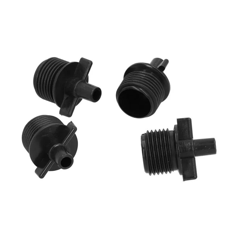 50er Set Flache Anschlussstücke G1/2 mit 7,5mm Außengewinde für G-Typ Sprühdüsen und Bewässerungssysteme aus Kunststoff - Bild 4