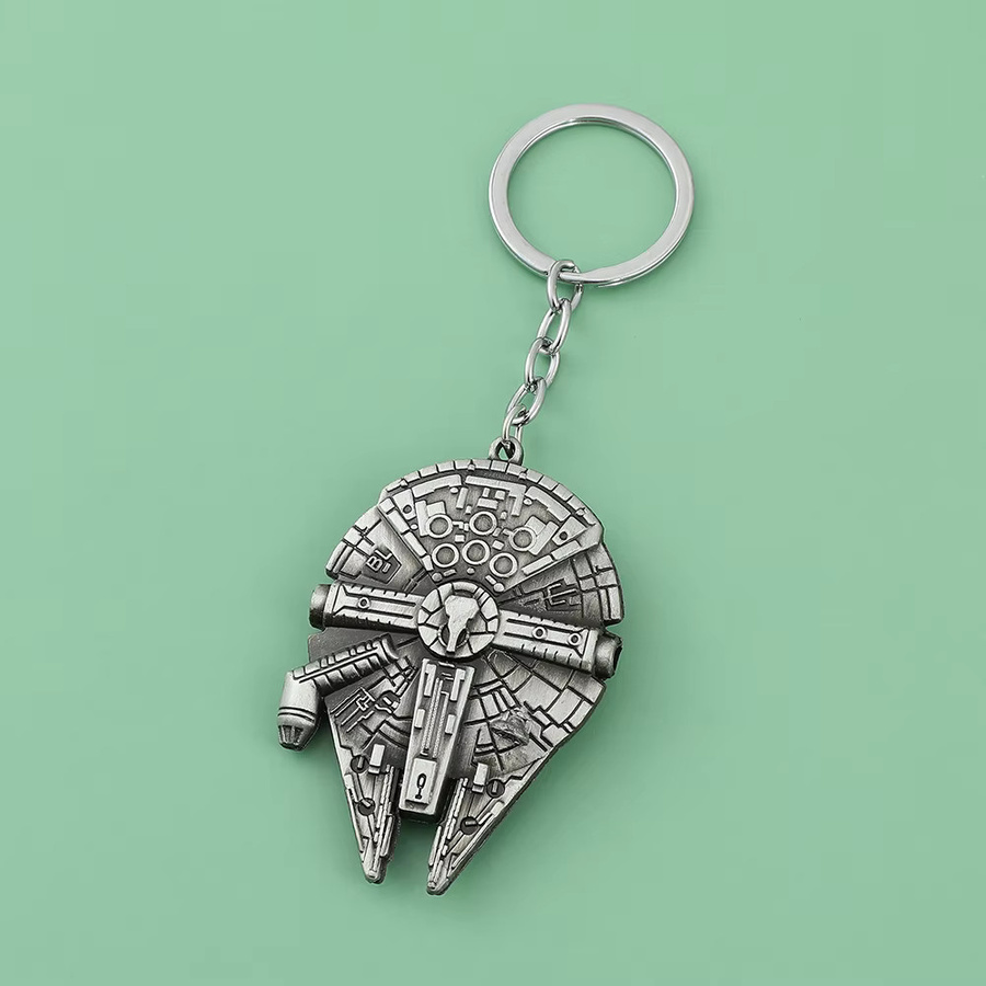 Bandai Anhänger Millennium Falcon, Silber, Herren - Bild 2