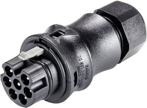 Wieland Electric 96.172.0053.1 Steckverbinder in Schwarz - Bild 1