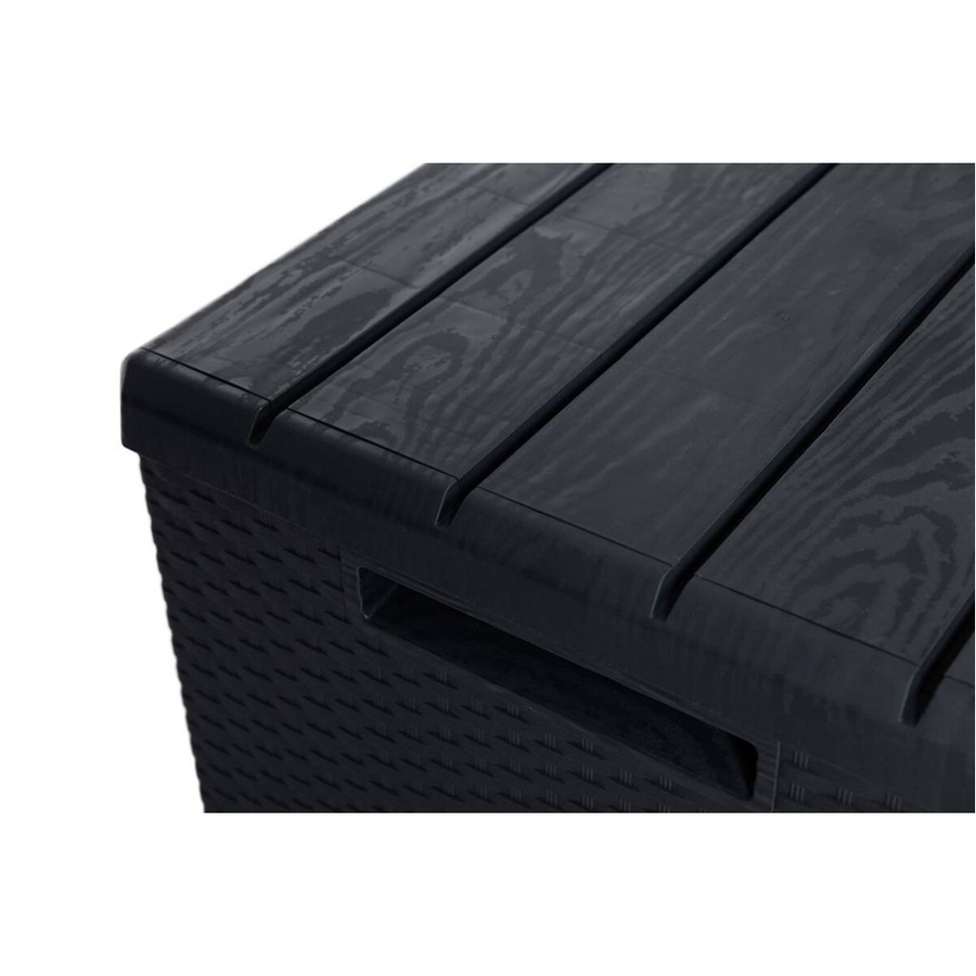 Toomax Kissenbox Portofino Anthrazit aus Kunststoff B/H/T: 124 x 56 x 55 cm - Bild 3