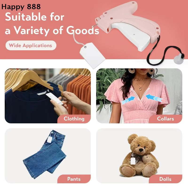 Stitchy Quick Clothing Fixer Micro-Tagging-Pistole zum schnellen Reparieren von Kleidung und Säumen in Pink oder Lila - Bild 2