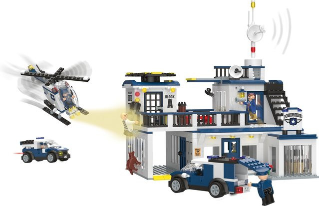 PLAYTIVE CLIPPYS Set L Polizeistation ab 5 Jahren - Bild 1