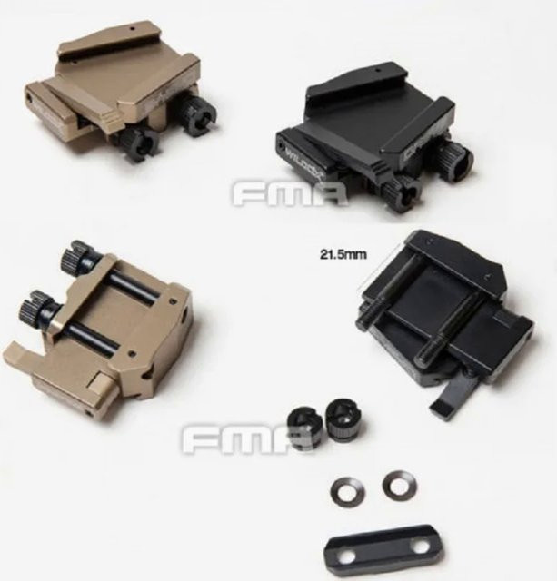 FMA Taktischer NVG Flip Mount Adapter TB1316 aus Aluminium für Nachtsichtgeräte - Bild 1