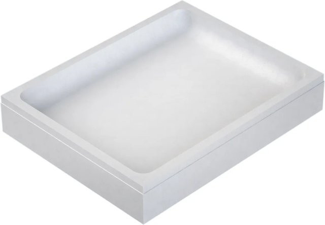 Wannenträger Ottofond Maui-R in Weiß, B/H/L: 77 x 13 x 117 cm - Bild 1