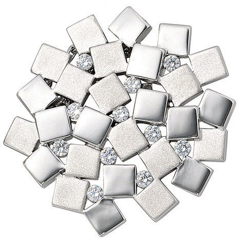 Colfem Anhänger 925 Silber, Zirkonia, Unisex - Bild 1