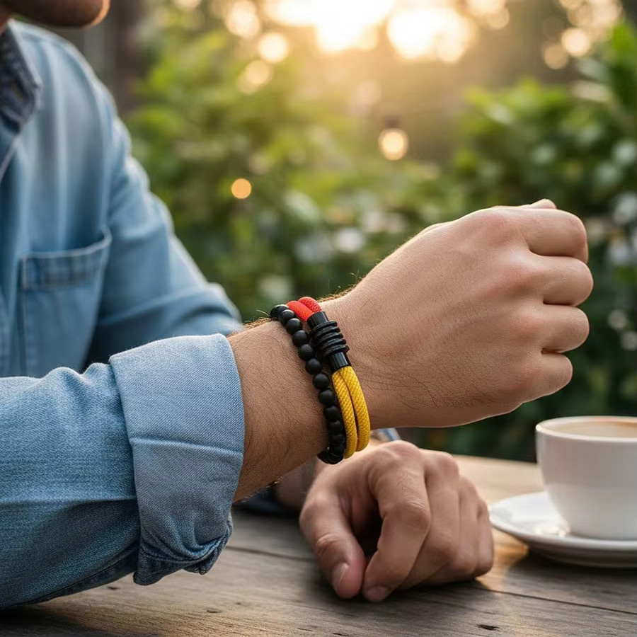 Noter Armband, Bunt, Herren - Bild 2