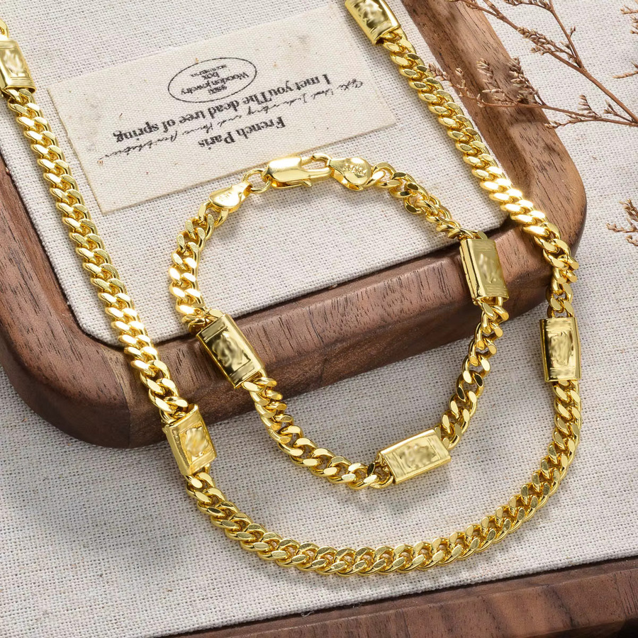 sny Schmuckset, Gold, Messing, Unisex - Bild 5