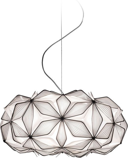Slamp C'est La Vie Medium Pendelleuchte in Schwarz und Transparent mit E27 Fassung - Bild 1