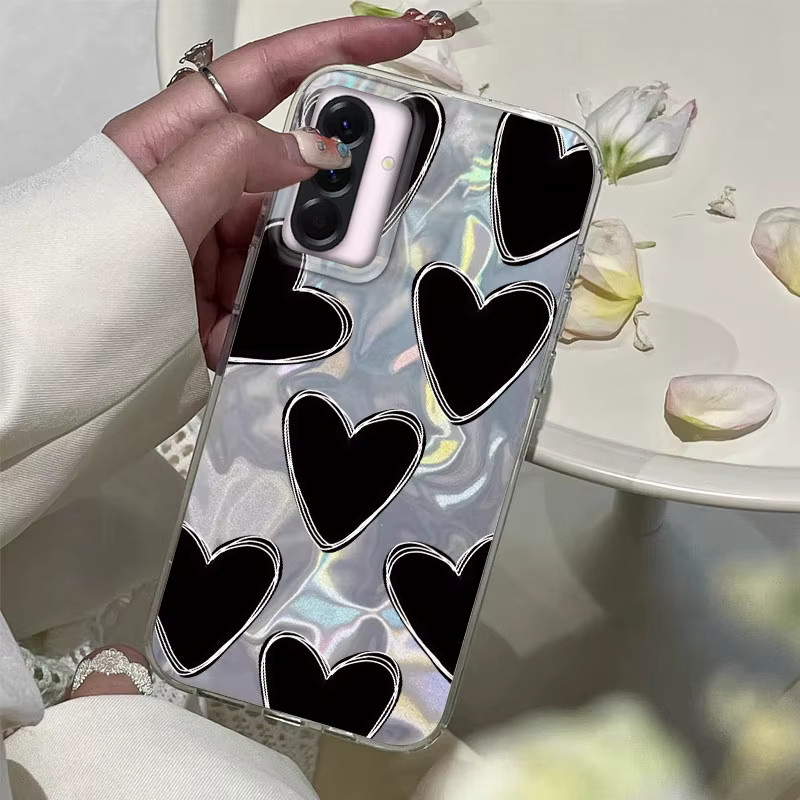 Romantische Handyhülle mit Herz-Design für Samsung Galaxy A-Serie in Multicolour - Bild 3