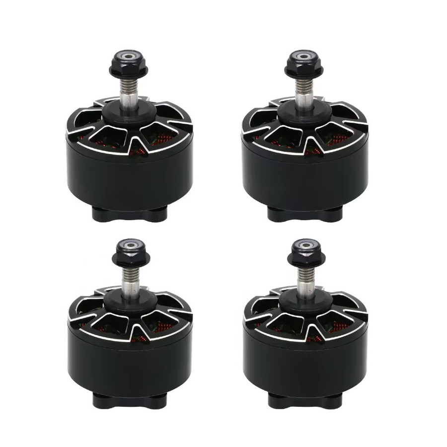 uangel 4er-Set Bürstenlose Motoren für Outrun Ner Multi-Rotor Quadcopter und RC FPV Drohnen, Farbe: Schwarz - Bild 3